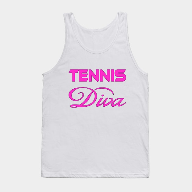 Tennis Diva Tank Top by Naves